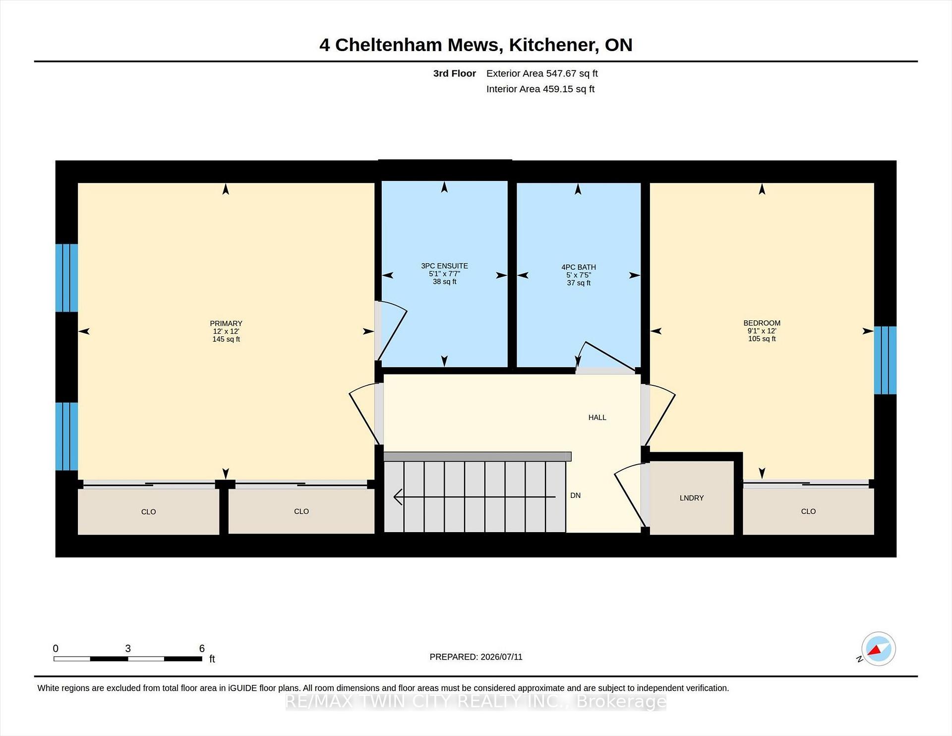 Photo 36 of 4 Cheltenham Mews, Kitchener, Mount Hope Huron Park — HOMEH
