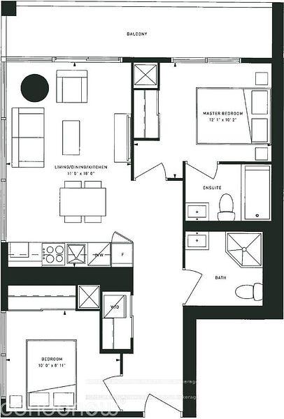 Photo 9 of Unit 2010, 5 Buttermill Avenue, Vaughan, Vaughan Corporate Centre — HOMEH