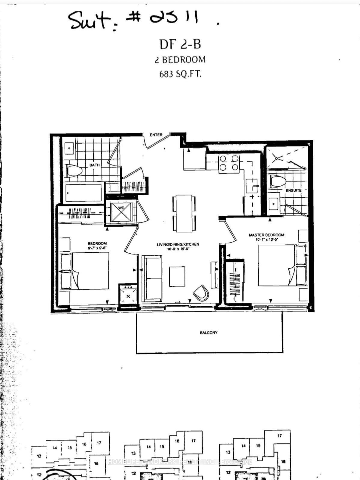Photo 15 of Unit 2311, 50 Dunfield Avenue, Toronto, Mount Pleasant West — HOMEH
