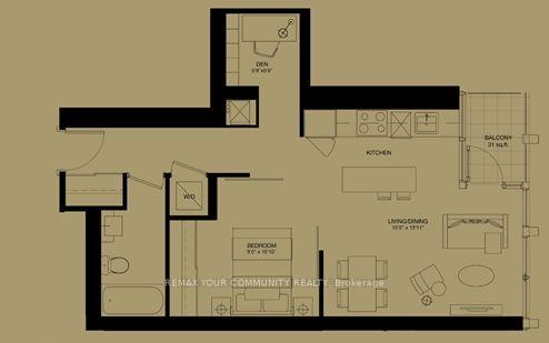 Photo 32 of Unit U2707, 88 Blue Jays Way, Toronto, Waterfront Communities — HOMEH