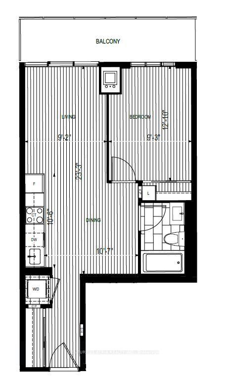 Photo 13 of Unit 1511, 575 Bloor Street E, Toronto, North St. James Town — HOMEH