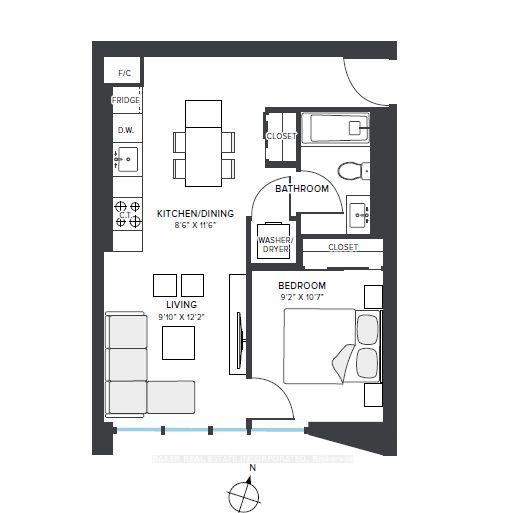 Photo 1 of Unit 504, 151 Mill Street, Toronto, Waterfront Communities — HOMEH