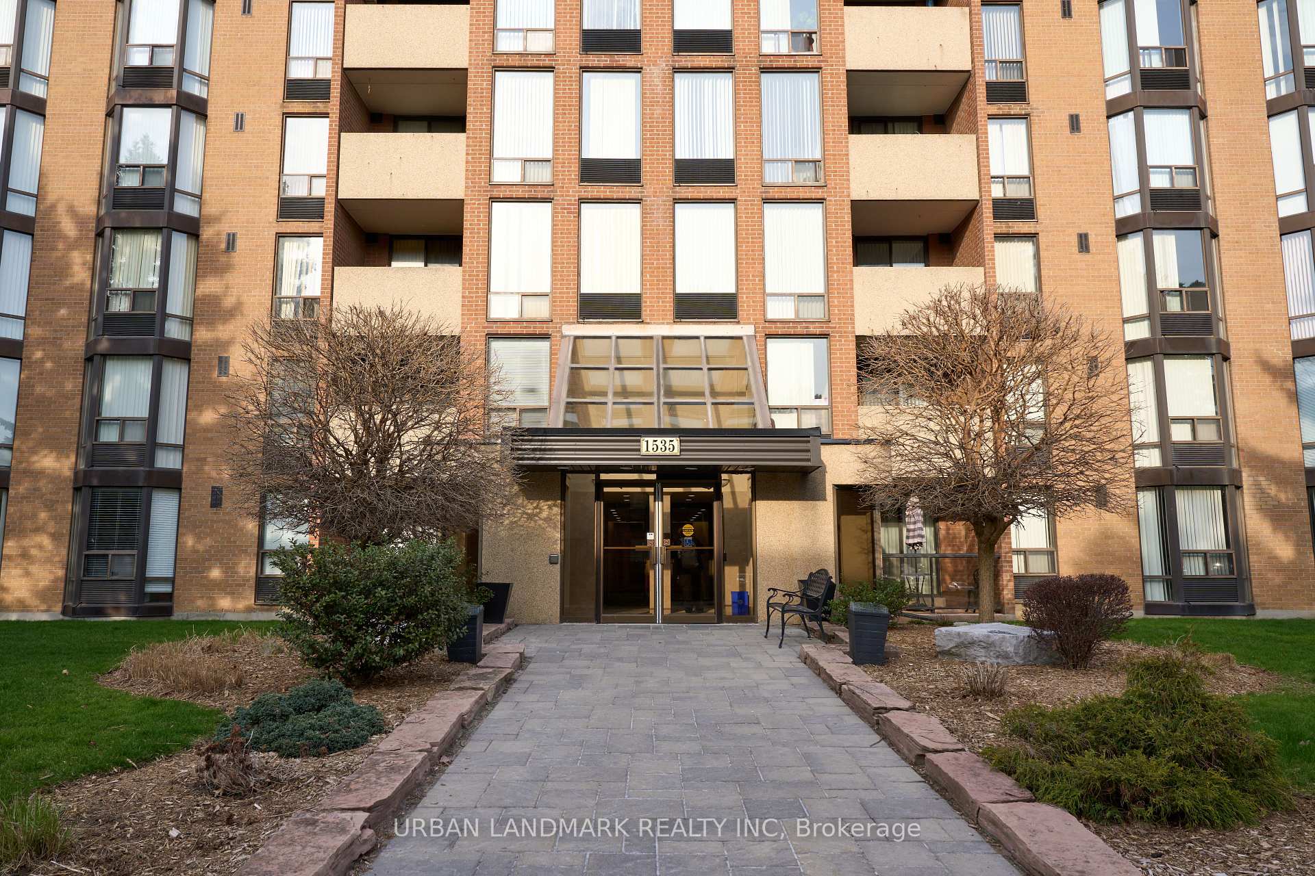 Front of Unit 107, 1535 Diefenbaker Court