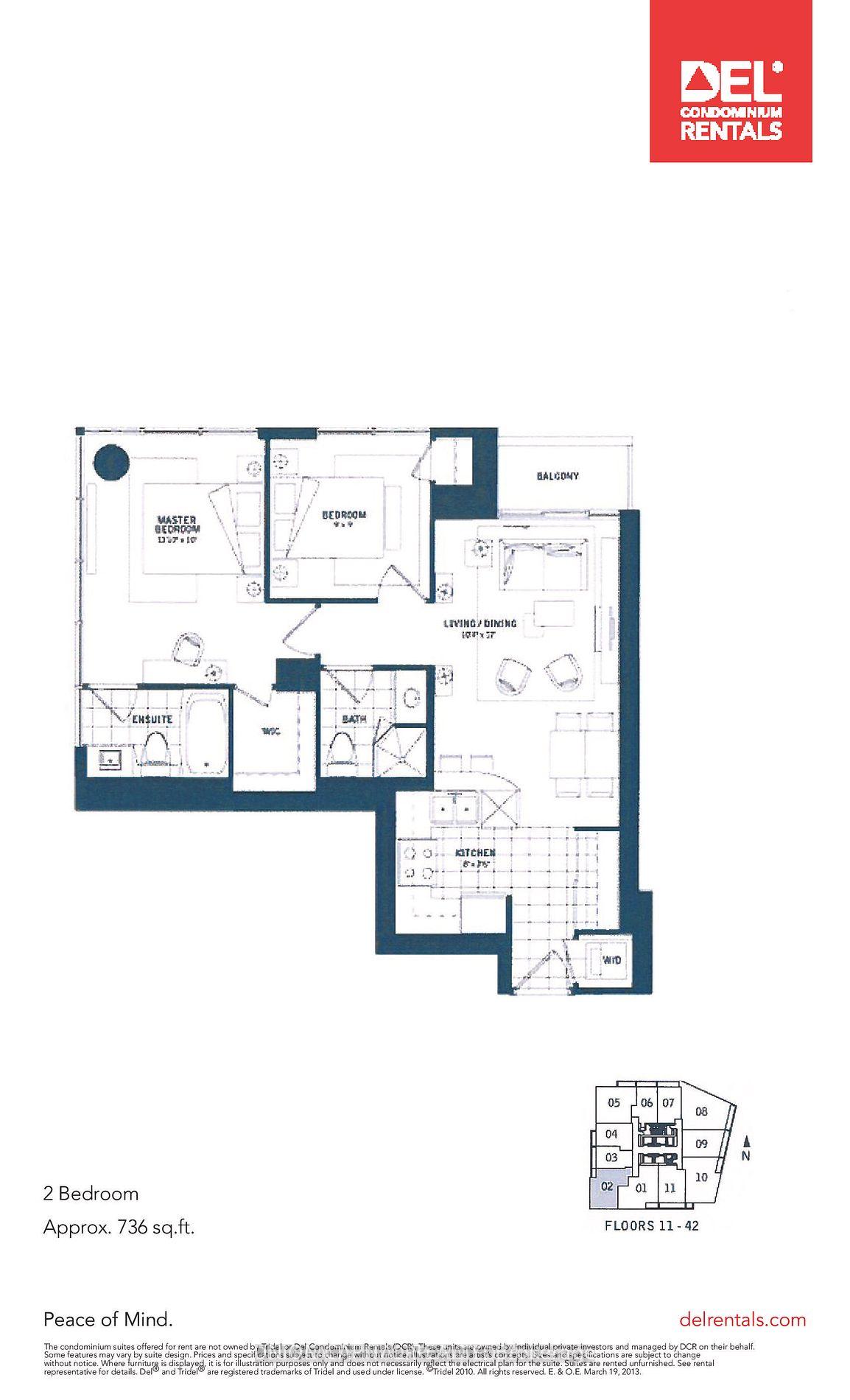 Photo 2 of Unit 1402, 65 Bremner Boulevard, Toronto, Waterfront Communities — HOMEH