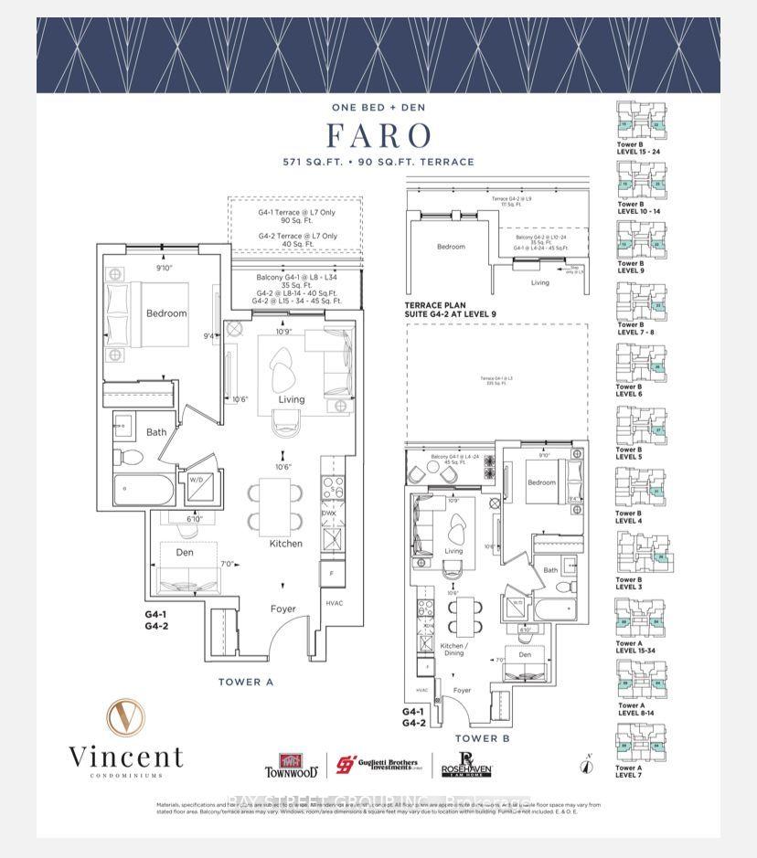 Photo 3 of Unit 2409, 5 Meadowdale Road, Vaughan, Vaughan Corporate Centre — HOMEH