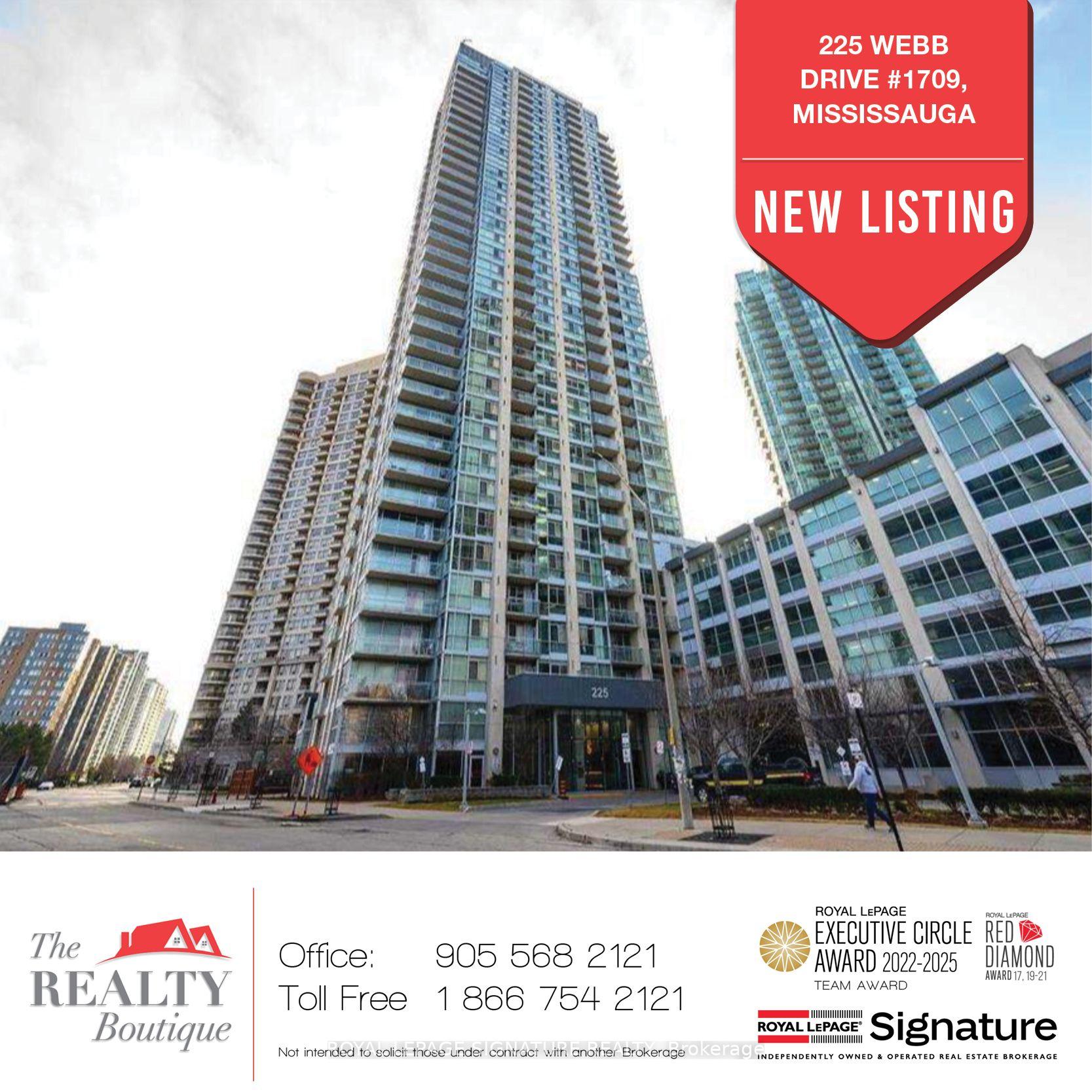 Photo 16 of Unit 1709, 225 Webb Drive, Mississauga, City Centre — HOMEH