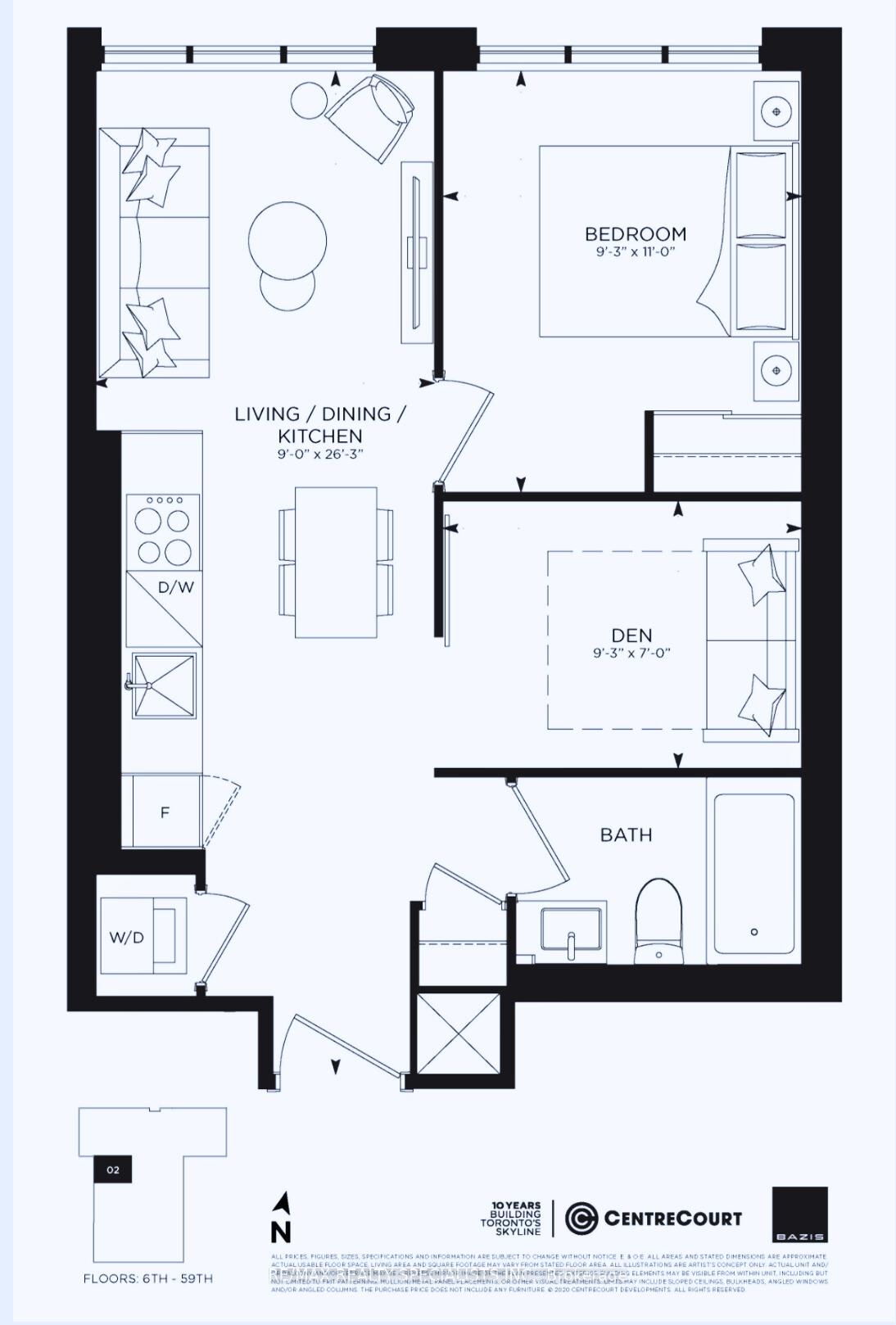 Photo 2 of Unit 3702, 8 Wellesley Street W, Toronto, Bay Street Corridor — HOMEH