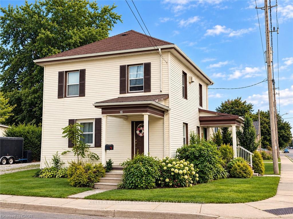Front of 16 Alma Street N