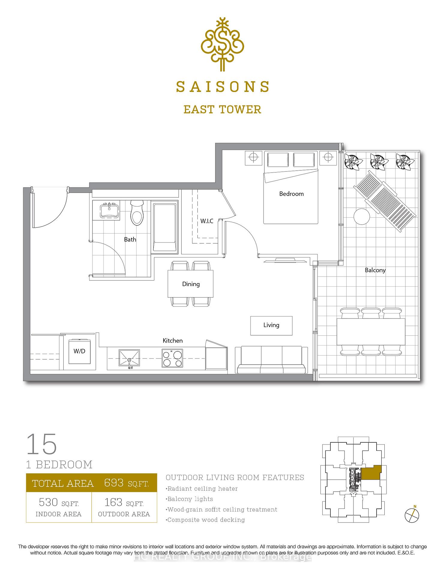 Photo 4 of Unit 2015, 27 Mcmahon Drive, North York, Bayview Village — HOMEH