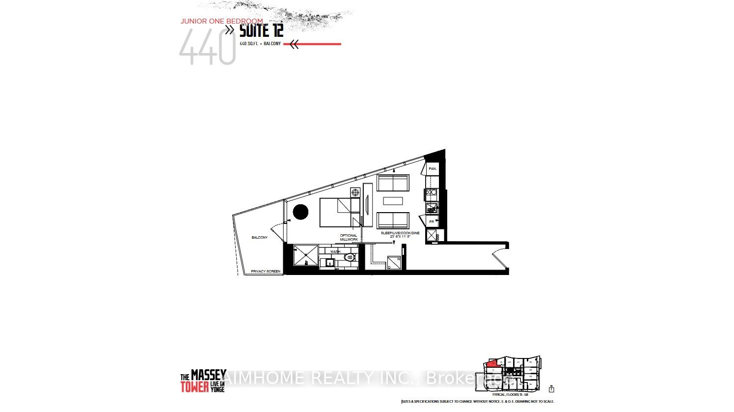 Photo 16 of Unit 1812, 197 Yonge Street, Toronto, Church-Yonge Corridor — HOMEH