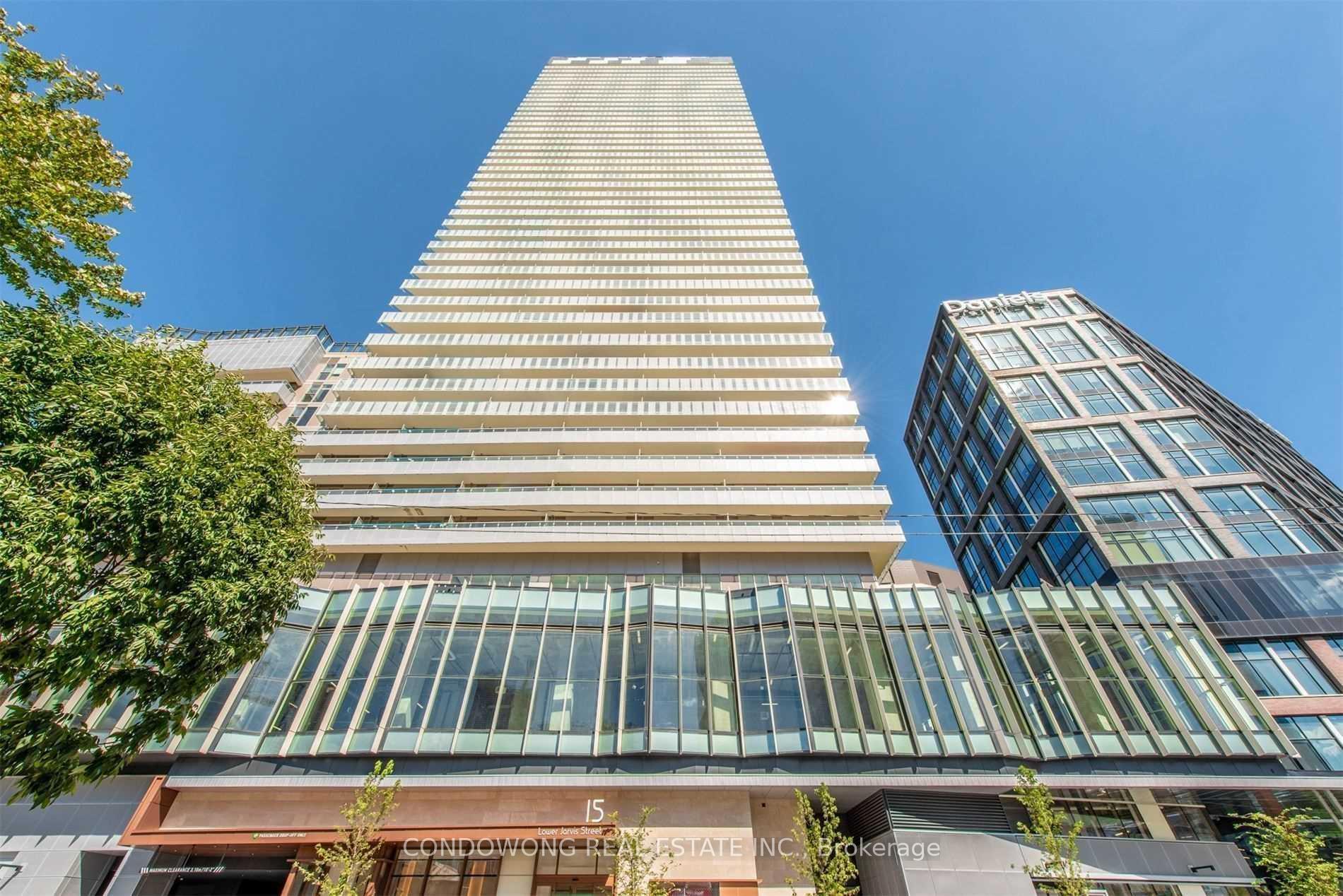Front of Unit 1610, 15 Lower Jarvis Street
