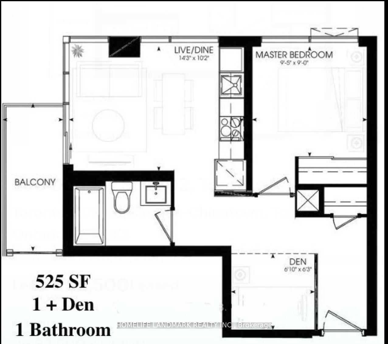 Photo 16 of Unit 1802, 280 Dundas Street W, Toronto, Kensington-Chinatown — HOMEH