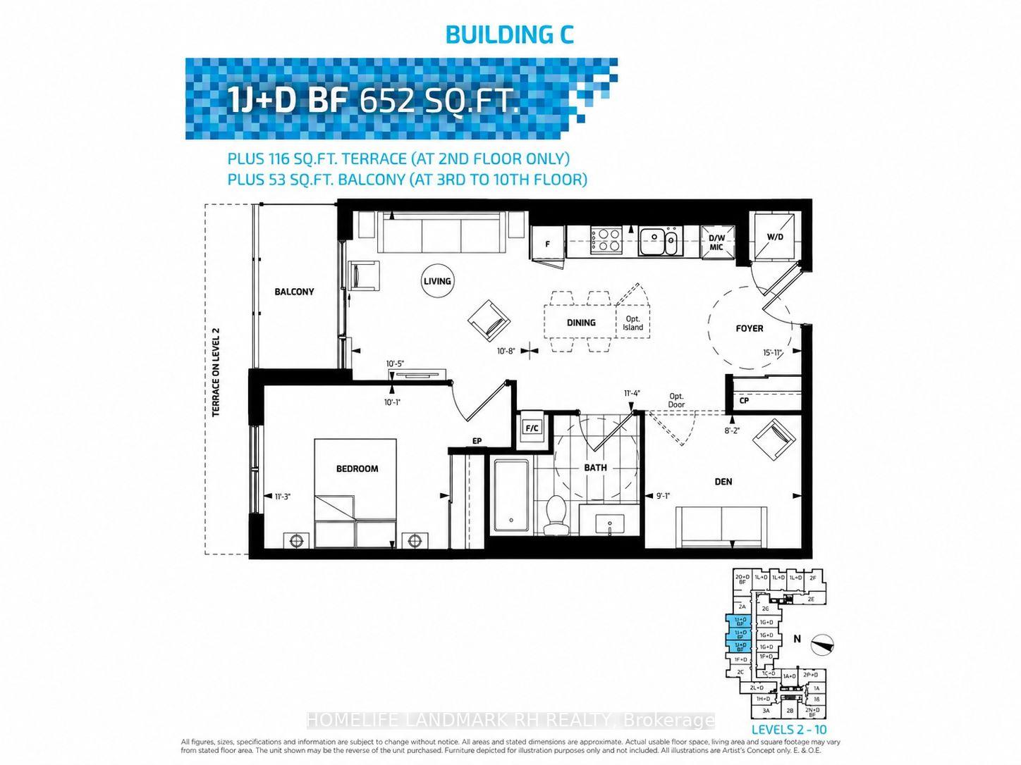 Photo 15 of Unit 516, 38 Water Walk Drive, Markham, Unionville — HOMEH