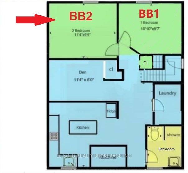 Photo 12 of Unit Bsmt Room #2, 112 Leland Street, Hamilton, Ainslie Wood — HOMEH