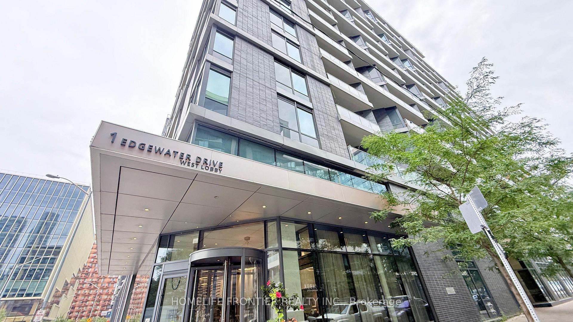 Photo 1 of Unit 912, 1 Edgewater Drive, Toronto, Waterfront Communities — HOMEH