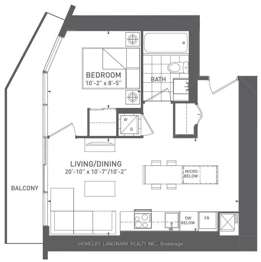 Photo 8 of Unit 2501, 88 Harbour Street, Toronto, Waterfront Communities — HOMEH