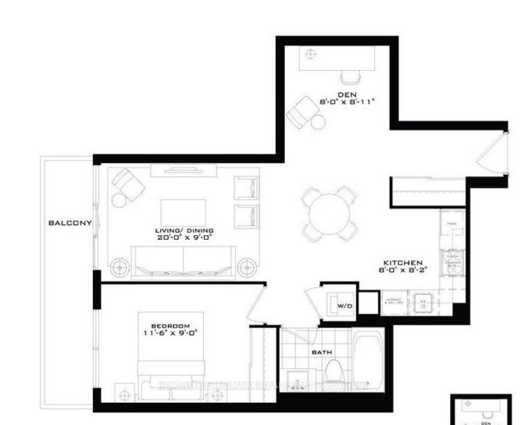 Photo 3 of Unit 1513, 955 Bay Street, Toronto, Bay Street Corridor — HOMEH