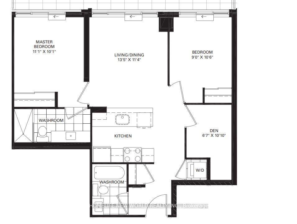 Photo 3 of Unit 1602, 35 Bastion Street, Toronto, Niagara — HOMEH