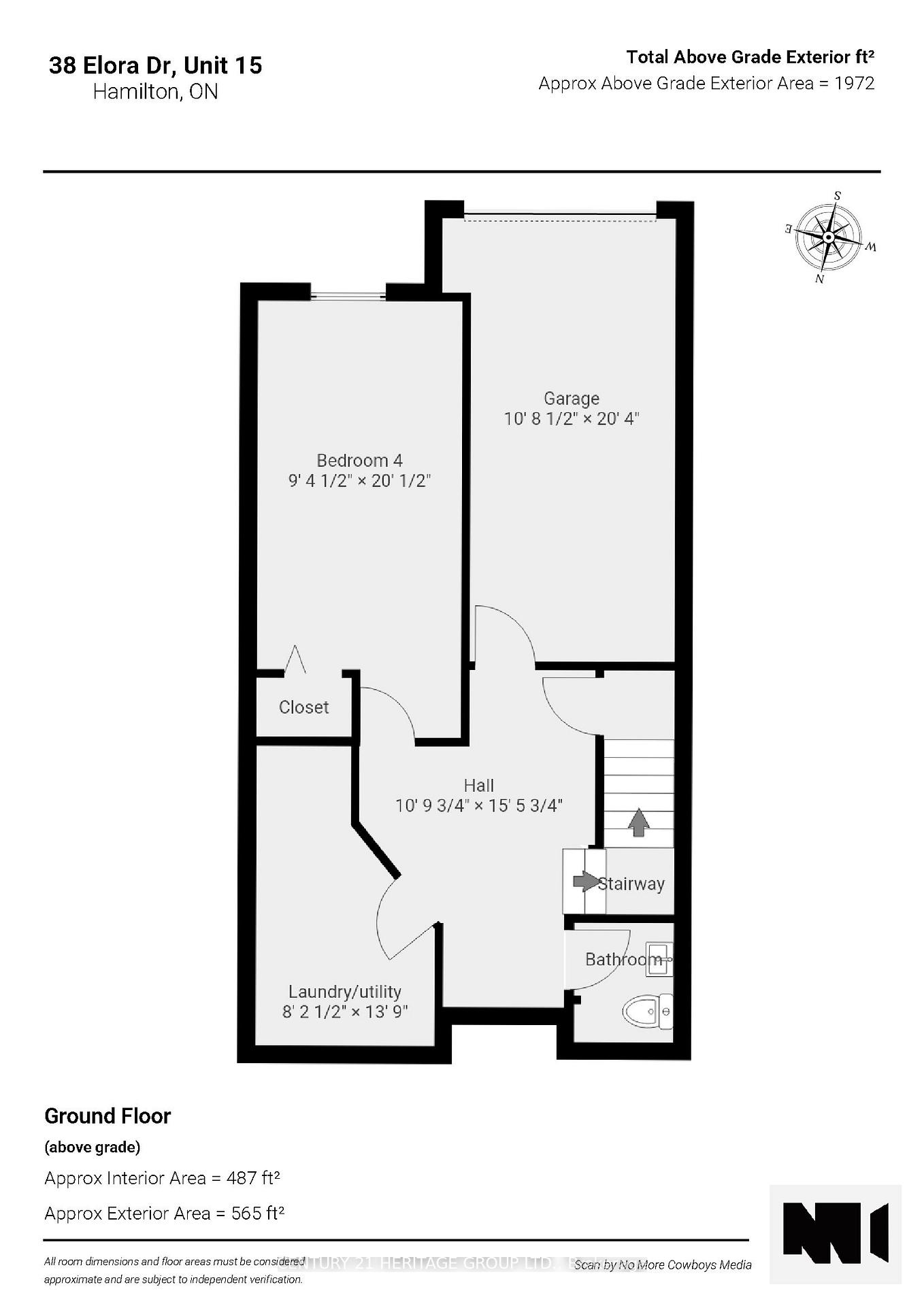 Photo 49 of Unit 15, 38 Elora Drive, Hamilton, Fessenden — HOMEH