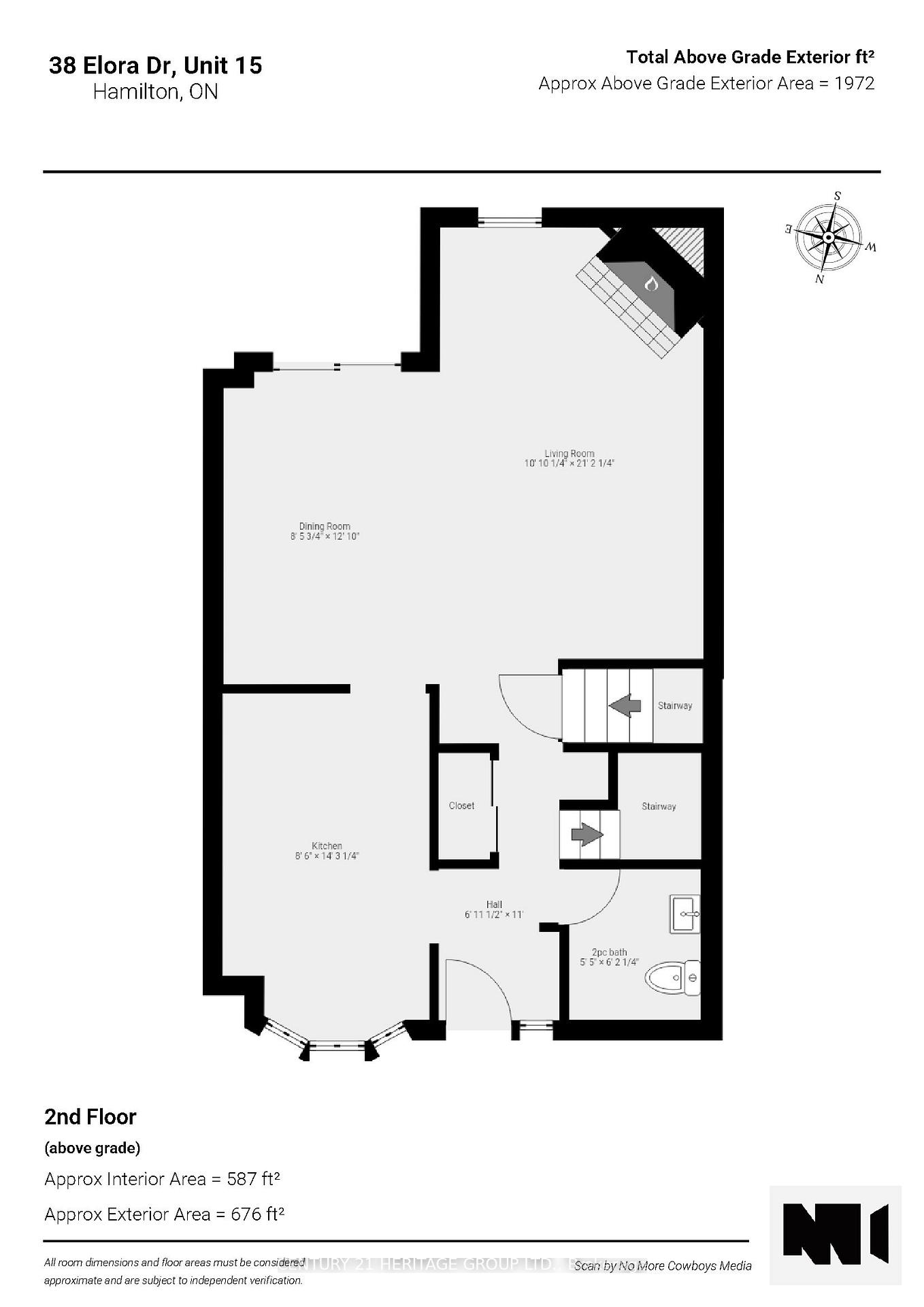 Photo 50 of Unit 15, 38 Elora Drive, Hamilton, Fessenden — HOMEH
