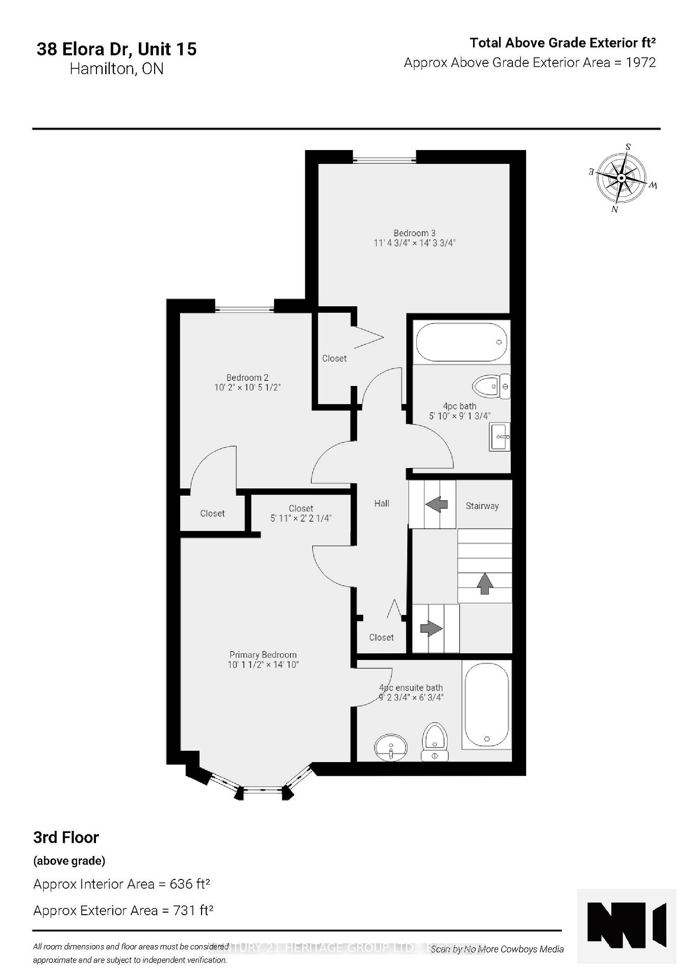 Photo 51 of Unit 15, 38 Elora Drive, Hamilton, Fessenden — HOMEH