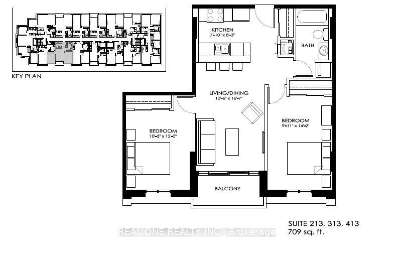 Photo 2 of Unit 313, 810 King Street W, Hamilton, Westdale — HOMEH
