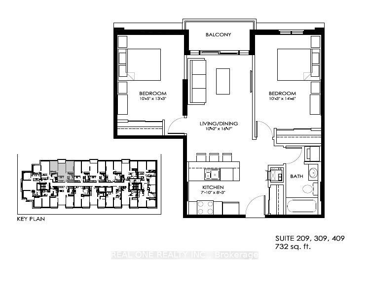 Photo 2 of Unit 409, 810 King Street W, Hamilton, Westdale — HOMEH