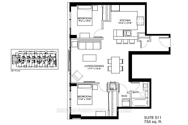Photo 2 of Unit 511, 810 King Street W, Hamilton, Westdale — HOMEH