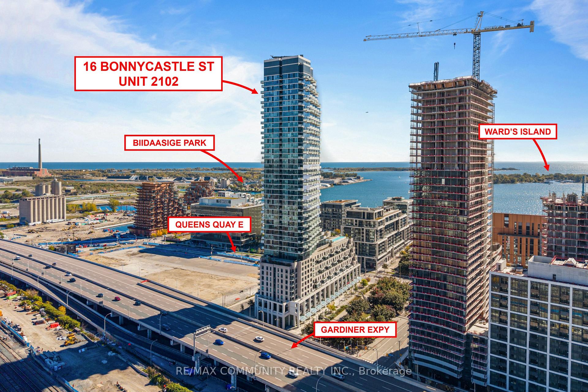 Photo 3 of Unit 2102, 16 Bonnycastle Street, Toronto, Waterfront Communities — HOMEH