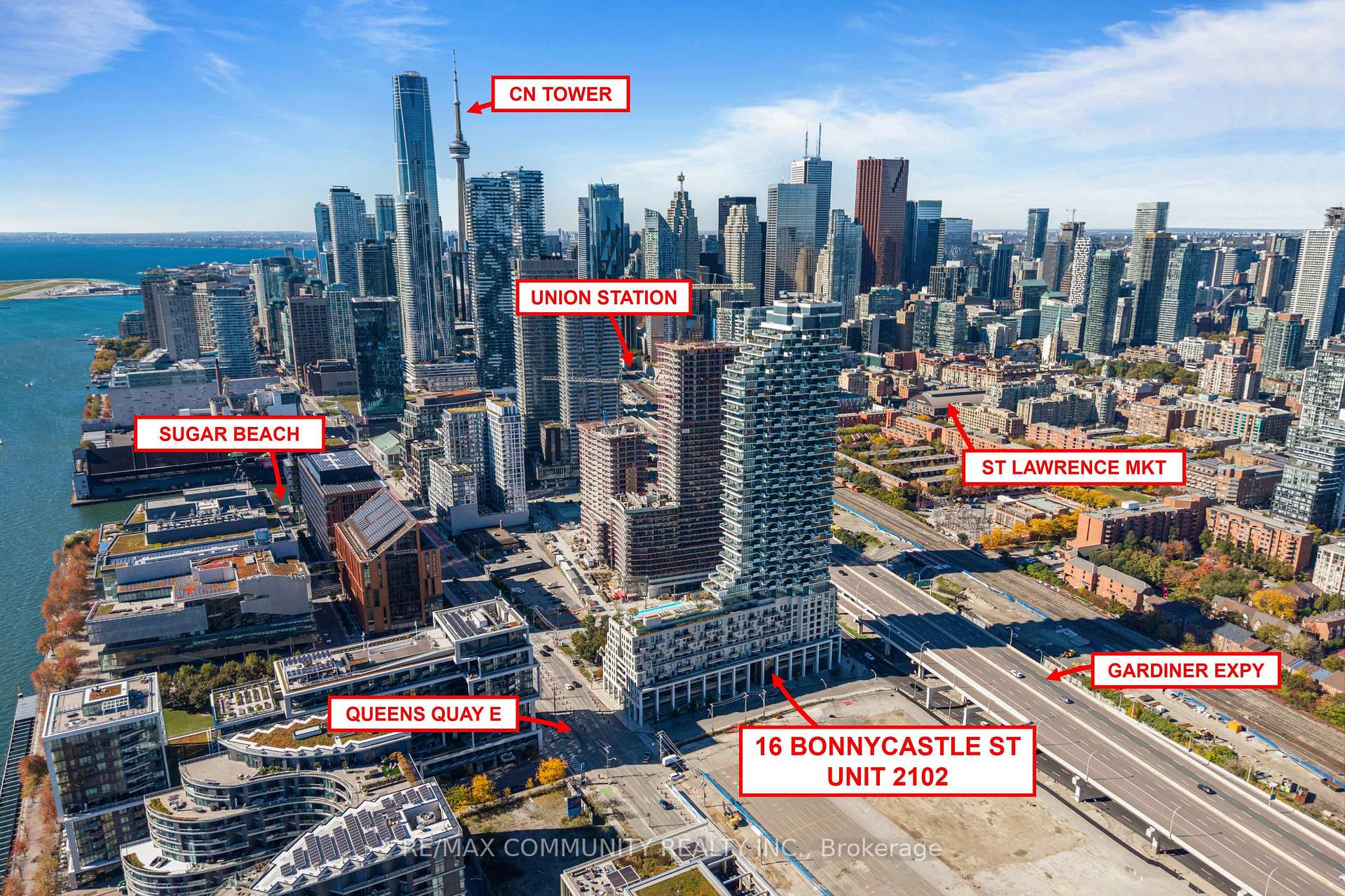 Photo 5 of Unit 2102, 16 Bonnycastle Street, Toronto, Waterfront Communities — HOMEH