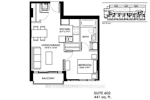 Photo 3 of Unit 602, 810 King Street W, Hamilton, Westdale — HOMEH