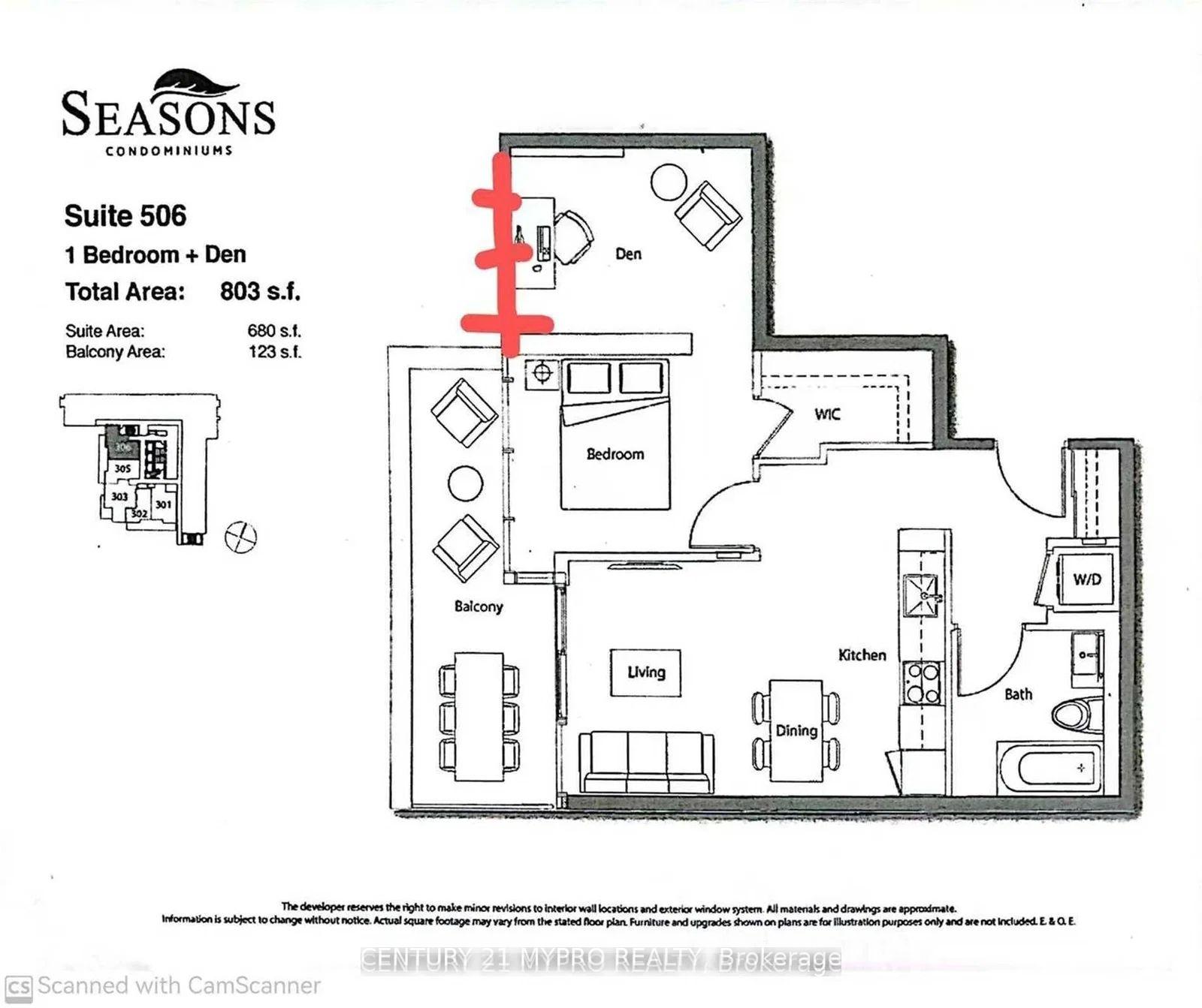 Photo 9 of Unit 506, 95 Mcmahon Drive, North York, Bayview Village — HOMEH