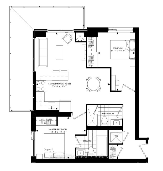 Photo 3 of Unit 2009, 25 Holly Street, Toronto, Mount Pleasant West — HOMEH