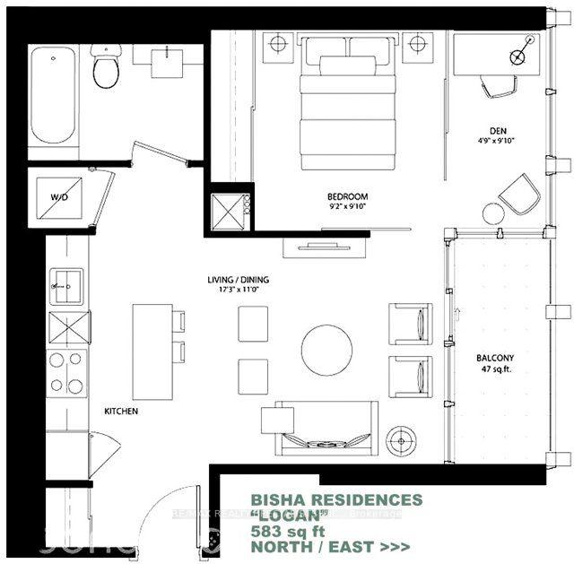 Photo 13 of Unit 2001, 88 Blue Jays Way, Toronto, Waterfront Communities — HOMEH