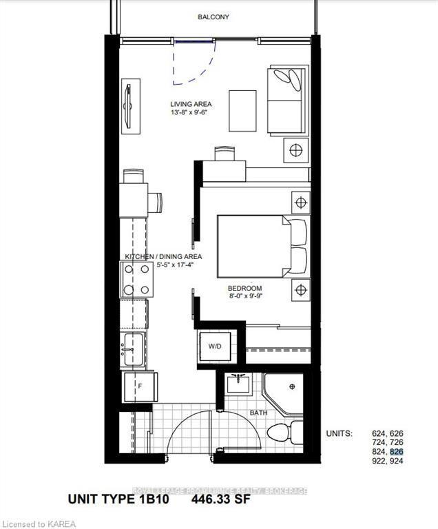 Photo 6 of Unit 525, 652 Princess Street, Kingston, Central City East — HOMEH
