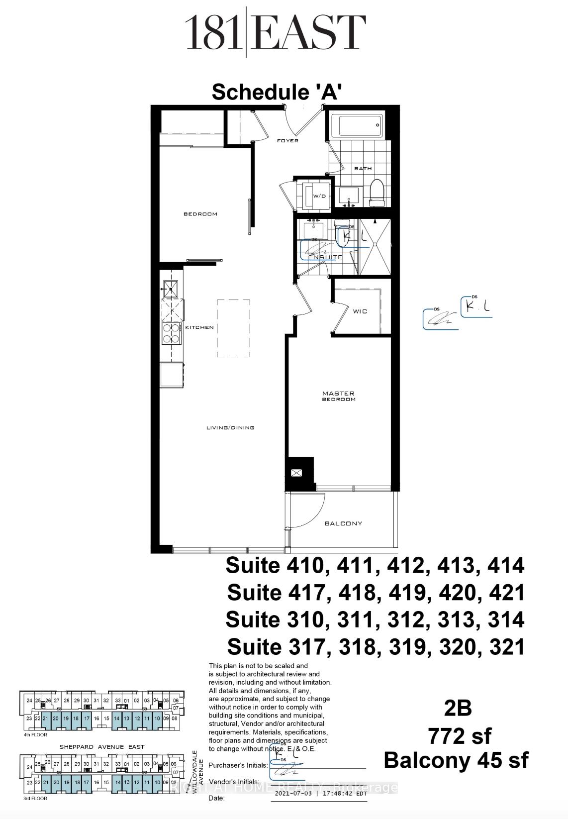 Photo 15 of Unit 419, 181 Sheppard Avenue E, North York, Willowdale East — HOMEH