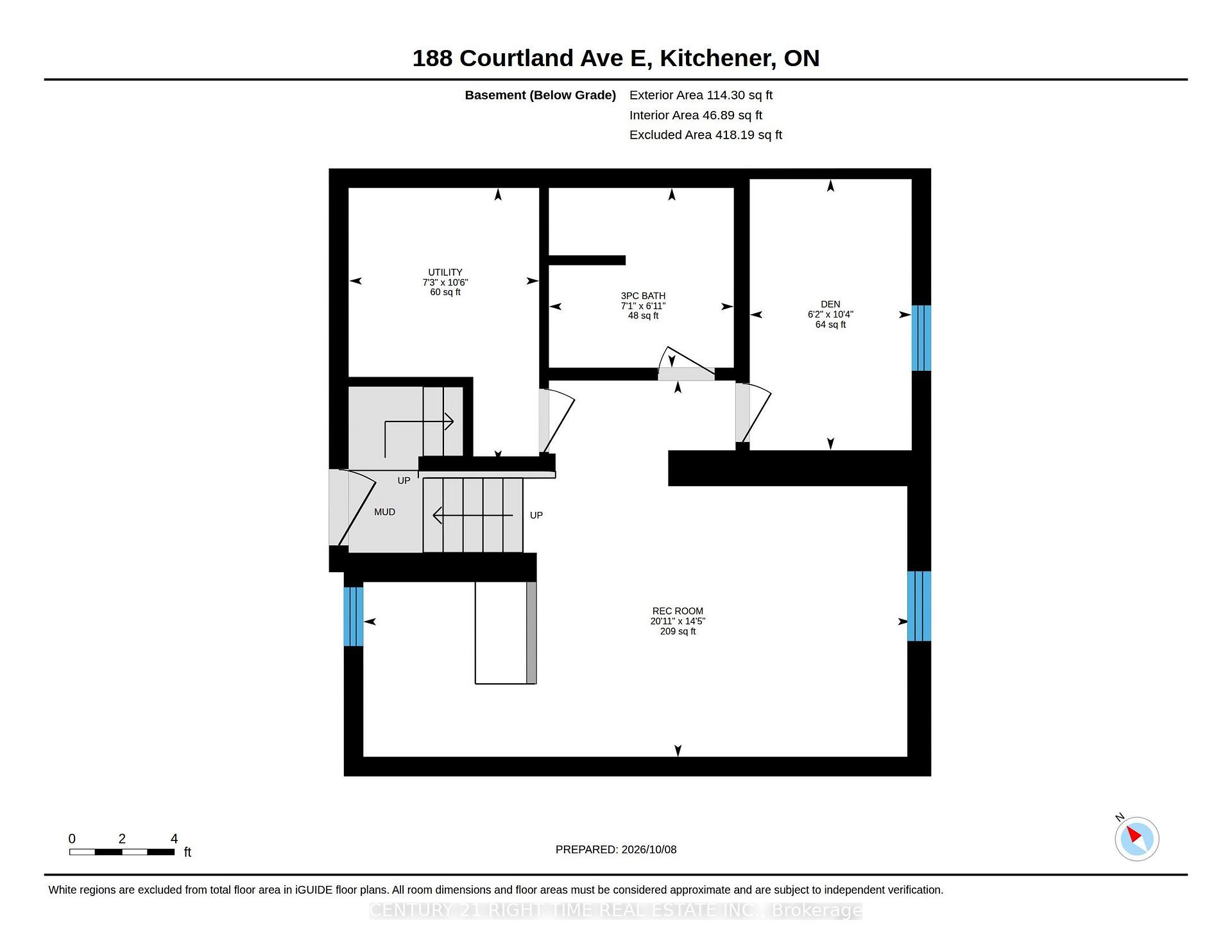 Photo 39 of 188 Courtland Avenue E, Kitchener, Cedar Hill — HOMEH
