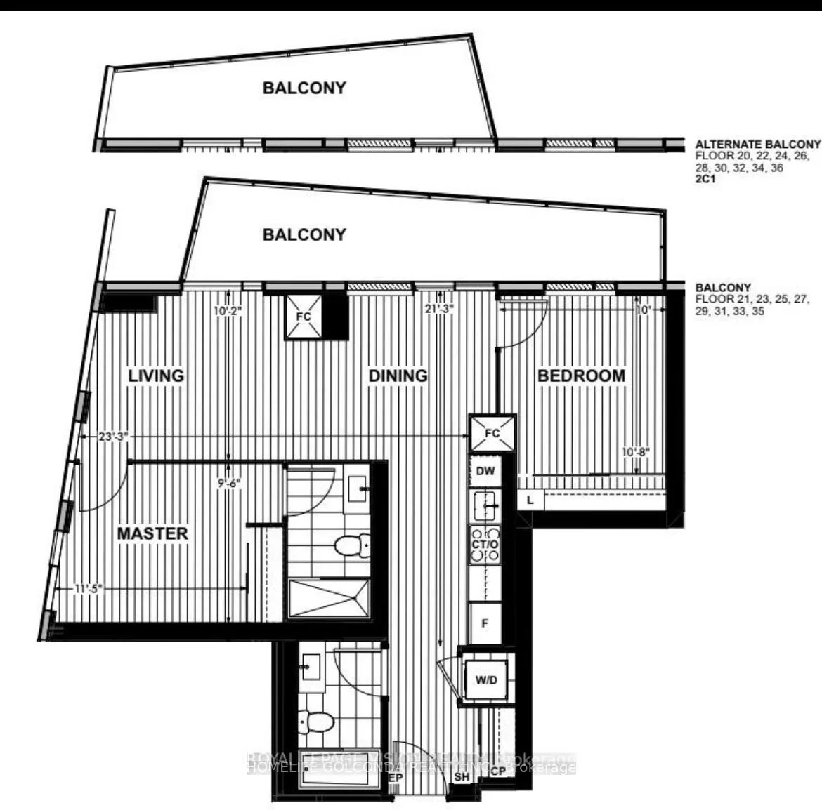 Photo 19 of Unit 3306, 470 Front Street W, Toronto, Waterfront Communities — HOMEH