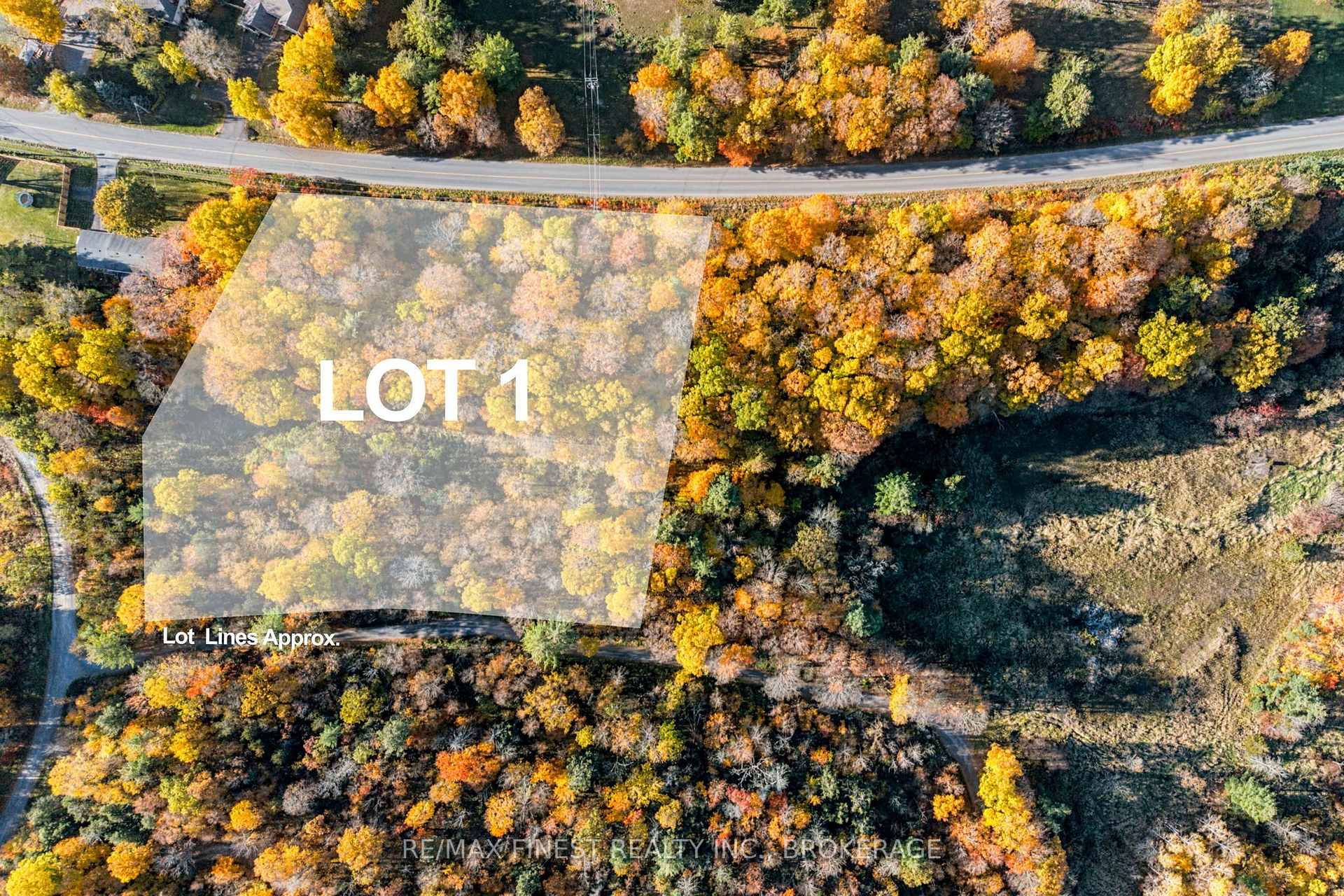 Front of Lot 1 Sweetfern Lane