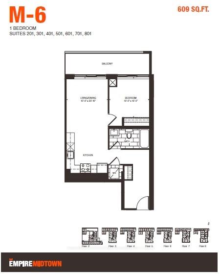 Photo 3 of Unit #601, 1603 Eglinton Avenue W, Toronto, Oakwood Village — HOMEH