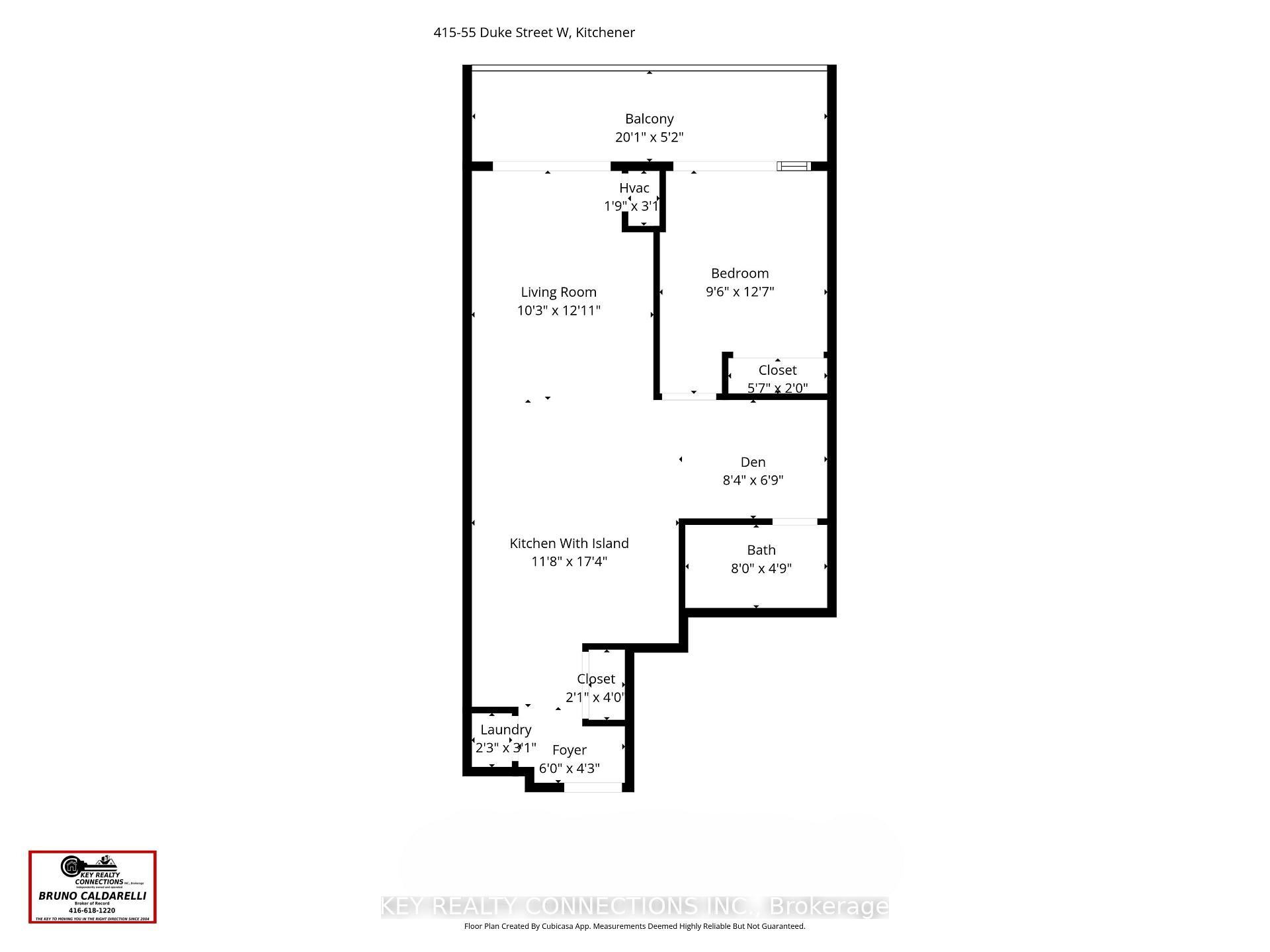 Photo 4 of Unit 415, 55 Duke Street W, Kitchener — HOMEH