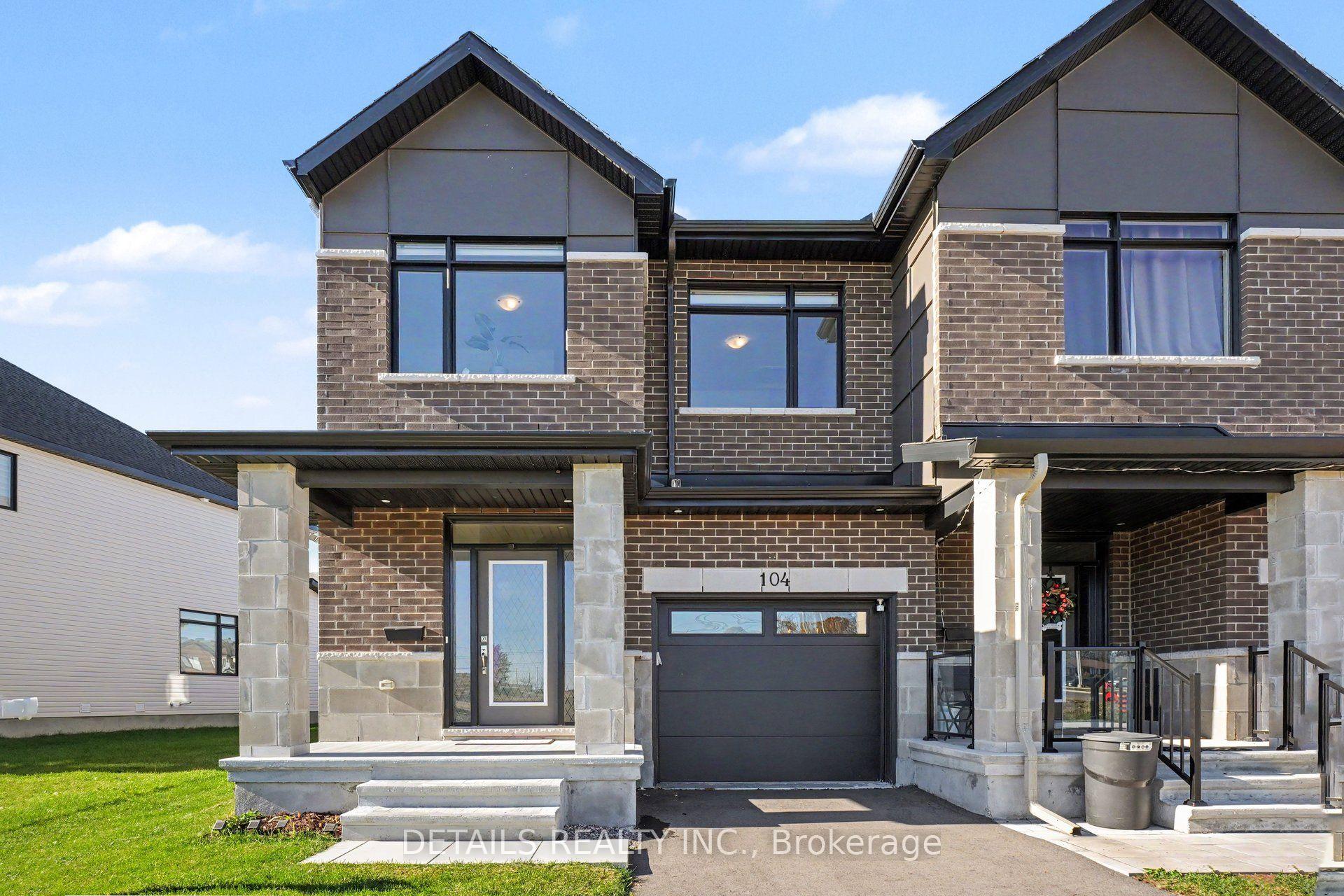 Photo 1 of 104 Sencha Terrace, Ottawa, Barrhaven - Heritage Park — HOMEH