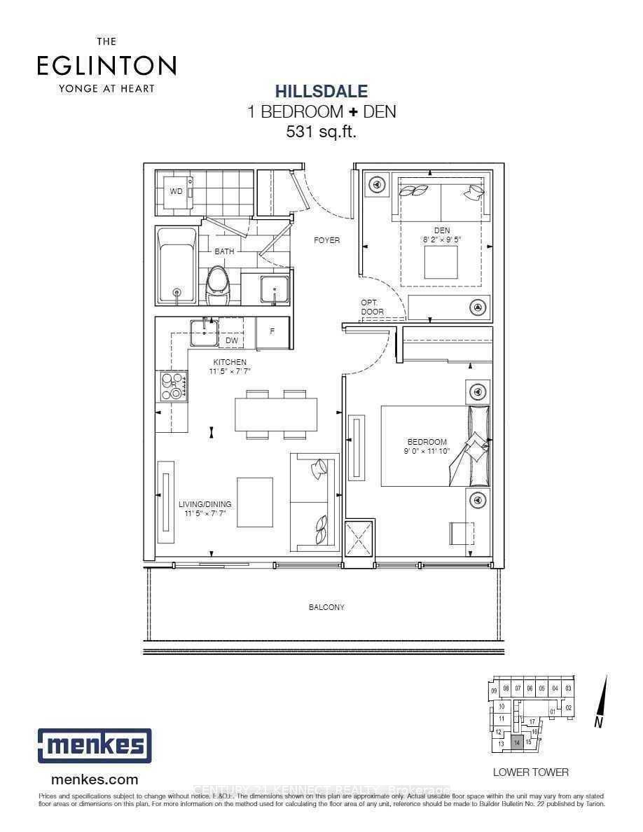 Photo 13 of Unit 714, 125 Redpath Avenue, Toronto, Mount Pleasant West — HOMEH