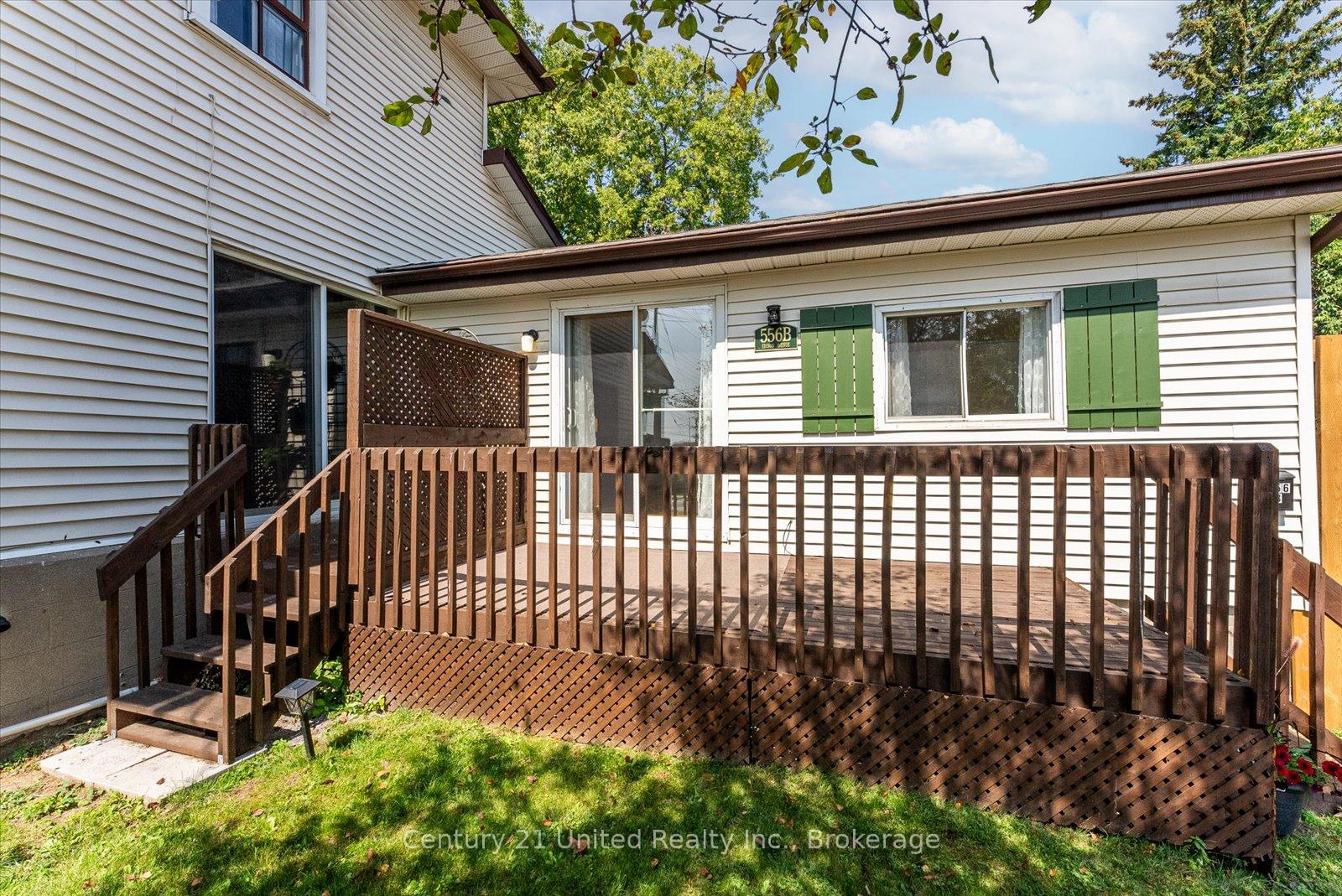 Photo 2 of Unit B, 556 Edison Avenue, Peterborough, Otonabee Ward 1 — HOMEH