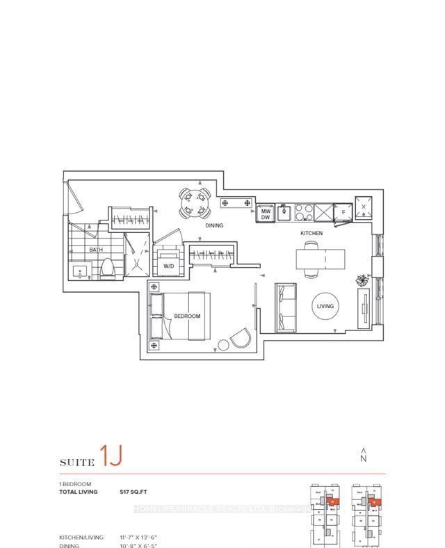 Photo 14 of Unit 703, 185 Alberta Avenue, Toronto, Oakwood Village — HOMEH