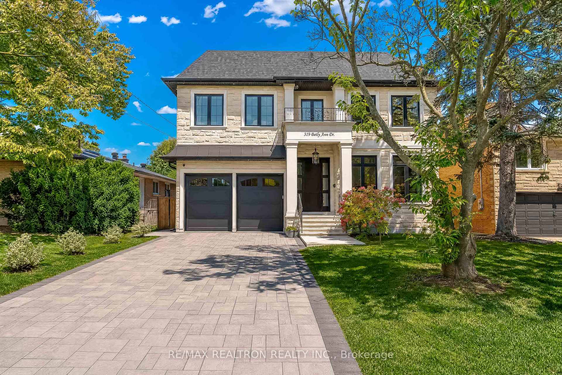 Front of 319 Betty Ann Drive