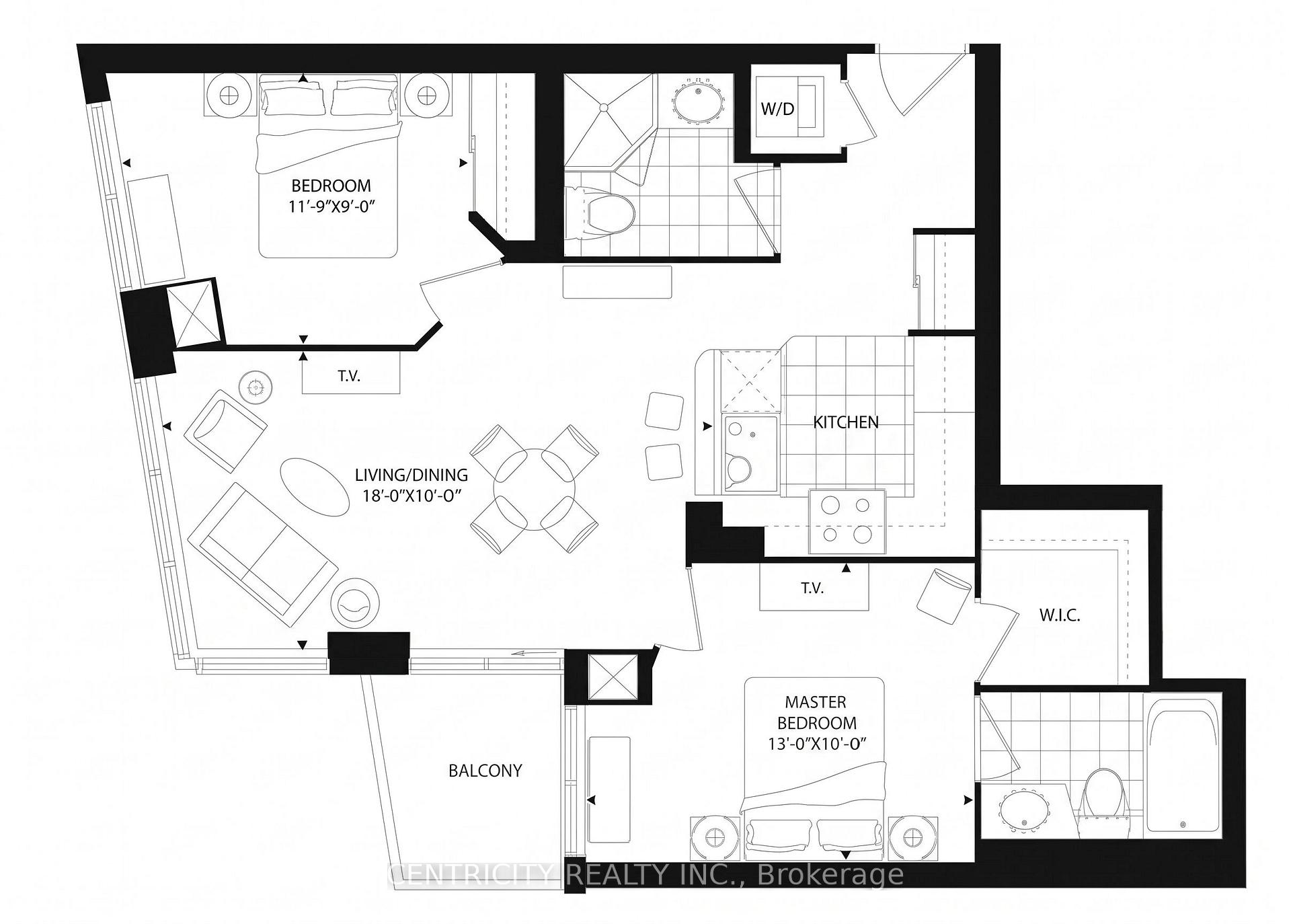Photo 10 of Unit 1101, 16 Yonge Street, Toronto, Waterfront Communities — HOMEH