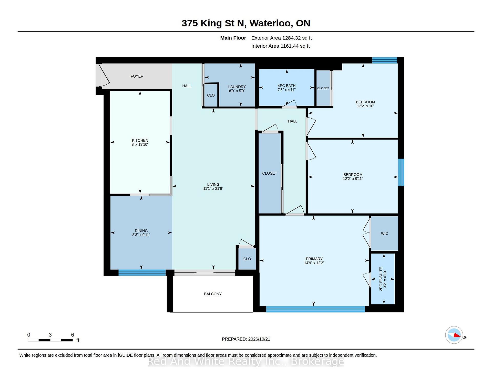 Photo 25 of Unit 1101, 375 King Street N, Waterloo, Lakeshore Village — HOMEH