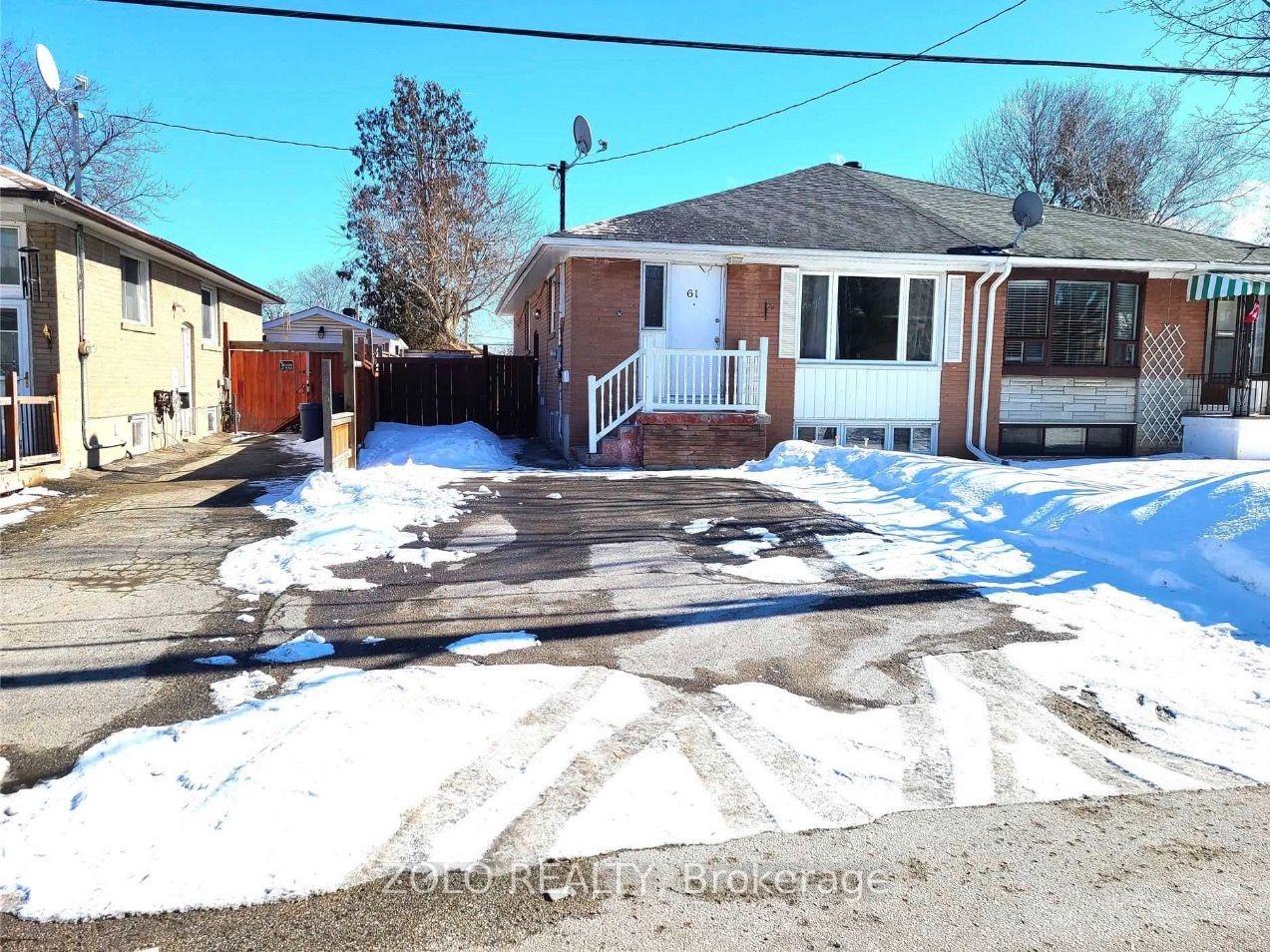 Front of 61 Longford Drive