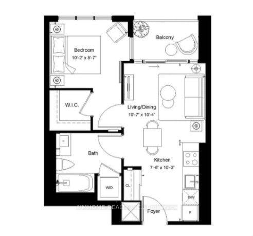Photo 2 of Unit 524, 1037 The Queensway, Etobicoke, Islington-City Centre West — HOMEH